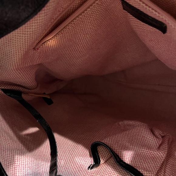 Dooney Bourke Black Patent Handbag - Picture 8 of 12